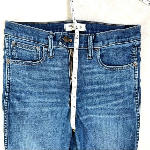 Madewell High-Rise Roadtripper Skinny Jeans Ridgefield Wash Zip-Front Size 27 - Picture 13 of 16